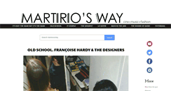 Desktop Screenshot of martiriosway.com